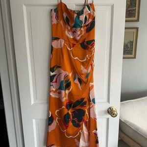 Reformation Multicolor Floral Midi Dress
